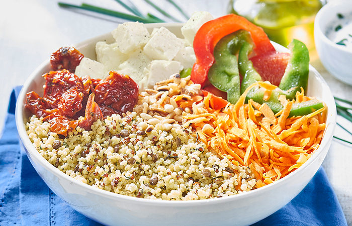 Organic Grains Salad Bowl