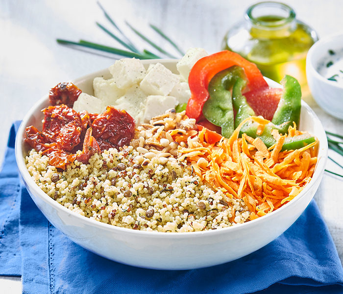 Organic Grains Salad Bowl