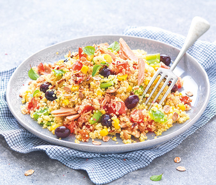 Organic Grains Tuna Salad Mediterranean Style