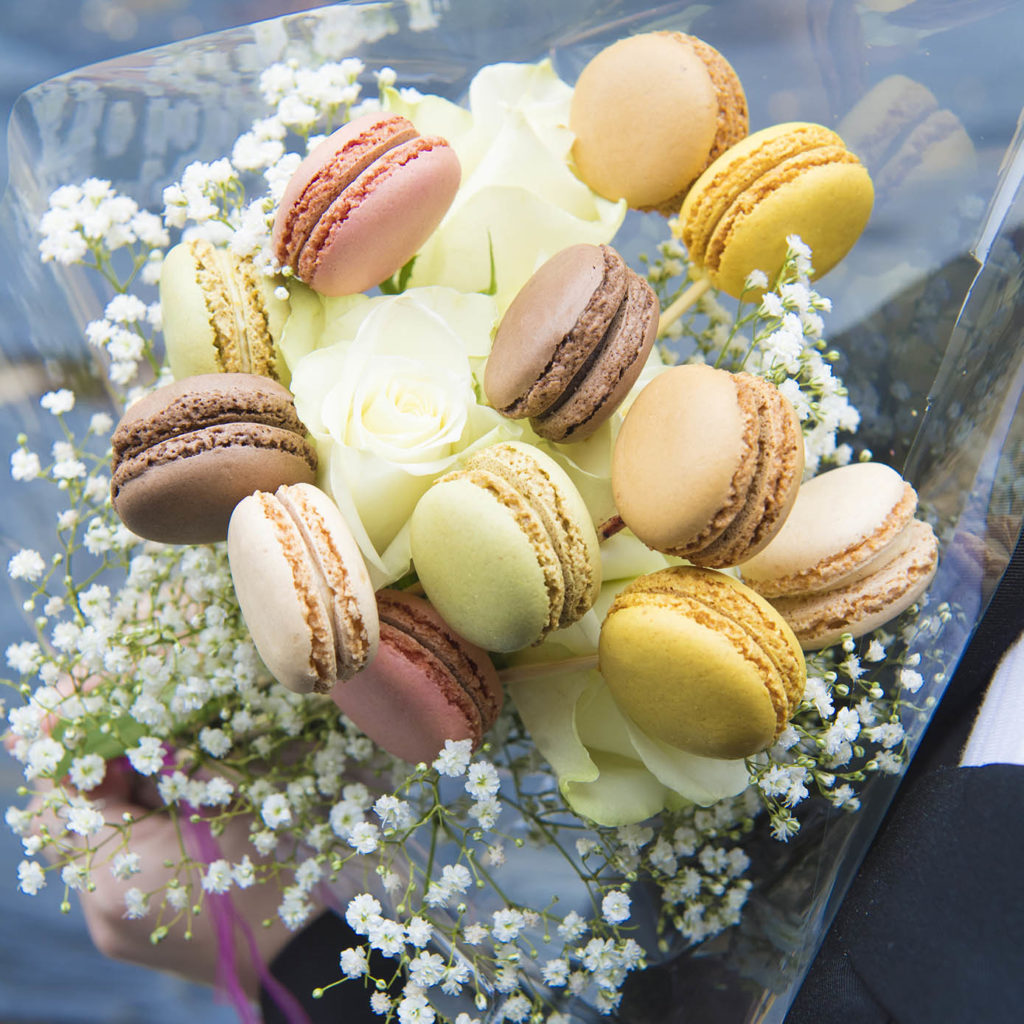 Macarons bouquet