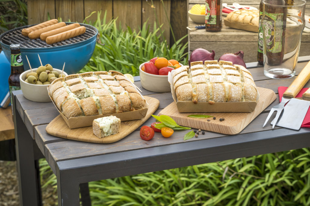 Cheese bread 3 fromages et Ail & Herbs au barbecue